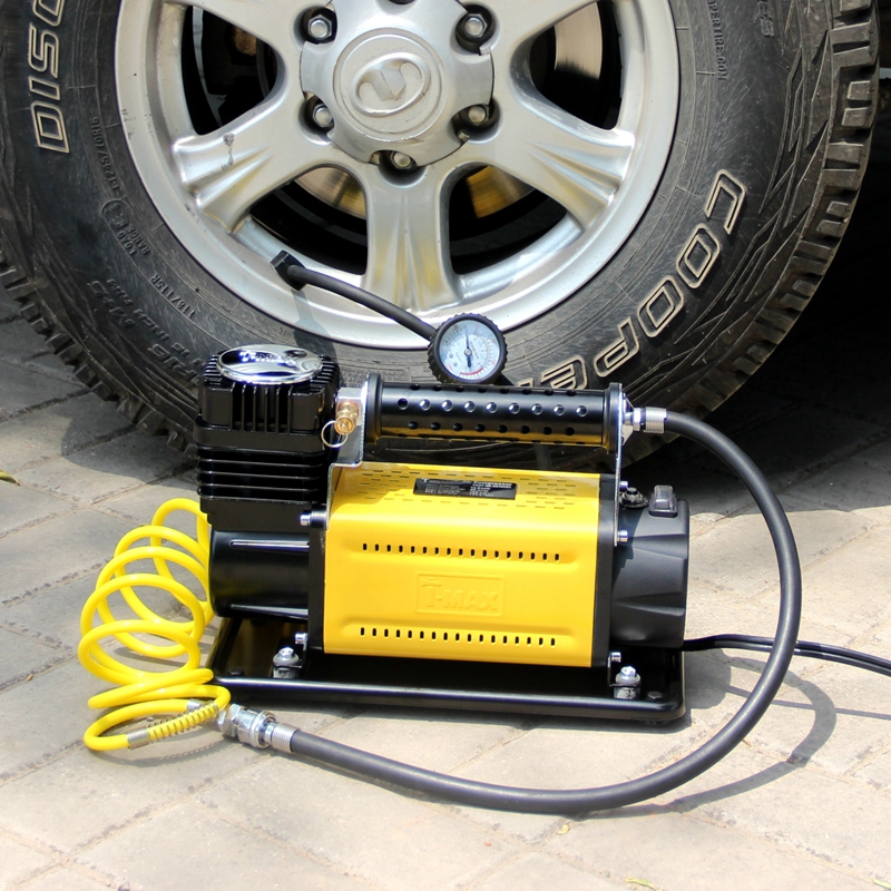 T-MAX 汽车载轮胎电动12v大功率正品充气泵 tmax冲气泵 打气泵