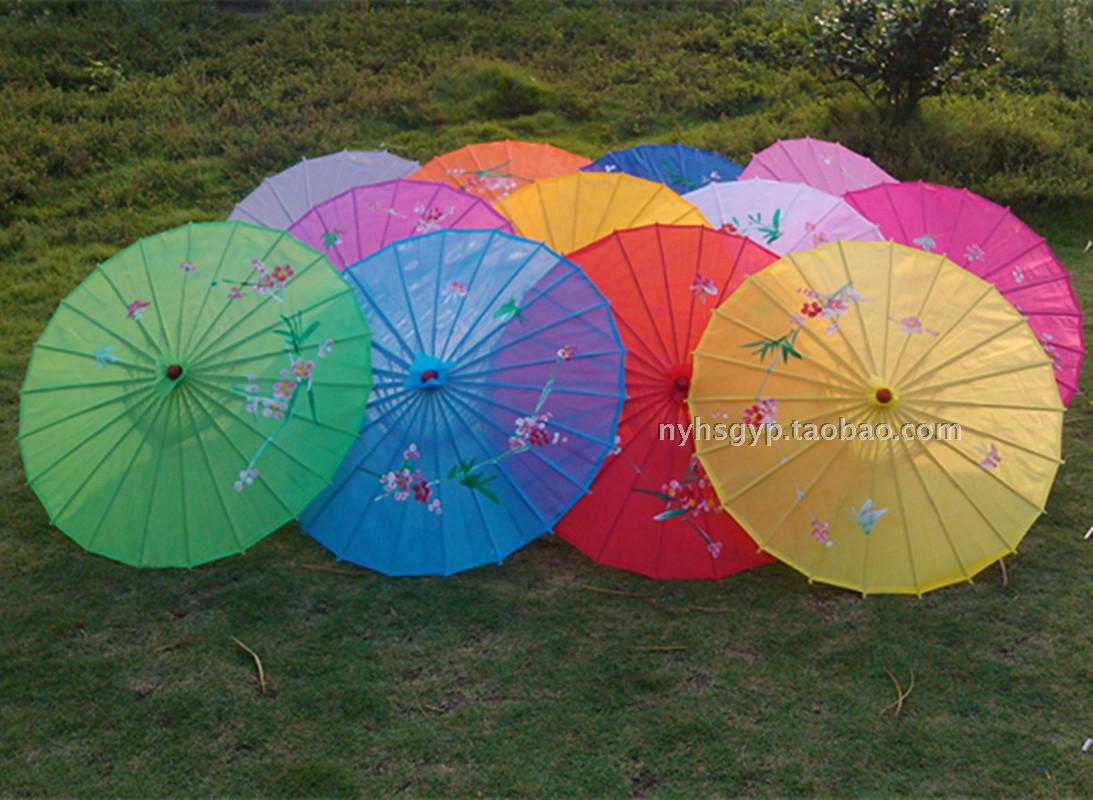大红伞 舞蹈伞 油纸伞 广场舞道具伞 装饰伞 儿童雨伞古典伞 包邮