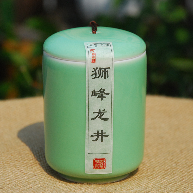 2016新茶狮峰龙井西湖龙井茶叶明前精品A50g茶农直销绿茶瓷瓶装