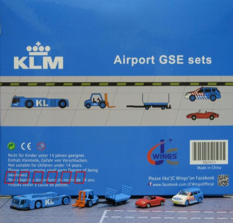 特惠：1:200 KLM 机场地面各类车辆、工具 地勤 1系列 XX2021折扣优惠信息