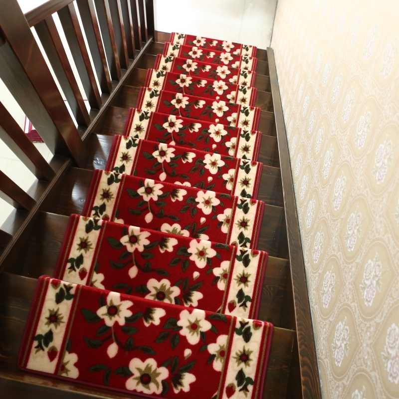 特价楼梯地毯楼梯踏步垫六代免胶自粘防滑垫子可定制楼梯脚垫包邮