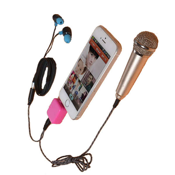 电容麦克风+监听声卡+话筒耳机套装全民K歌唱吧录歌安卓苹果通用折扣优惠信息