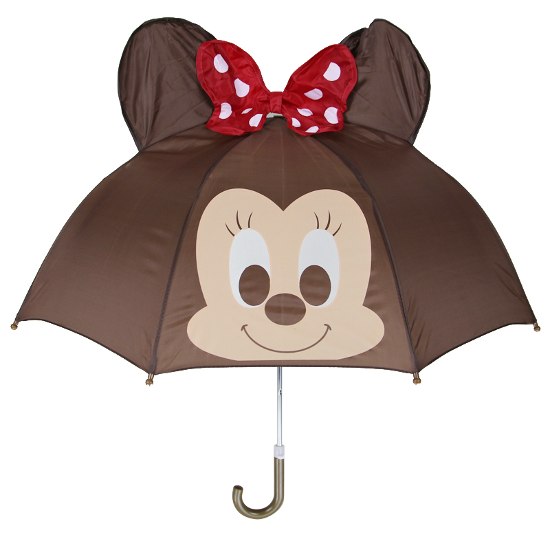 迪斯尼儿童雨伞男女孩宝宝小晴伞轻便遮阳公主伞学生卡通3D伞包邮