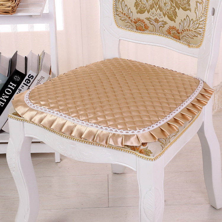 【天天特价】新款欧式餐椅垫椅子垫凳坐垫田园布艺防滑餐桌椅座垫