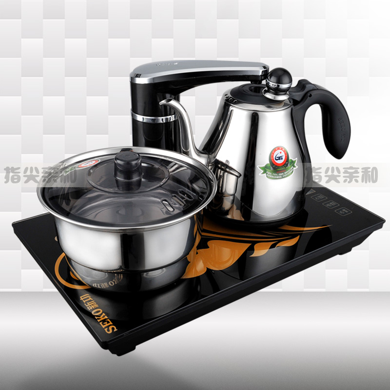 Seko/新功 F98 茶具全自动上水加水泡茶壶烧水壶抽水电热水壶套装折扣优惠信息