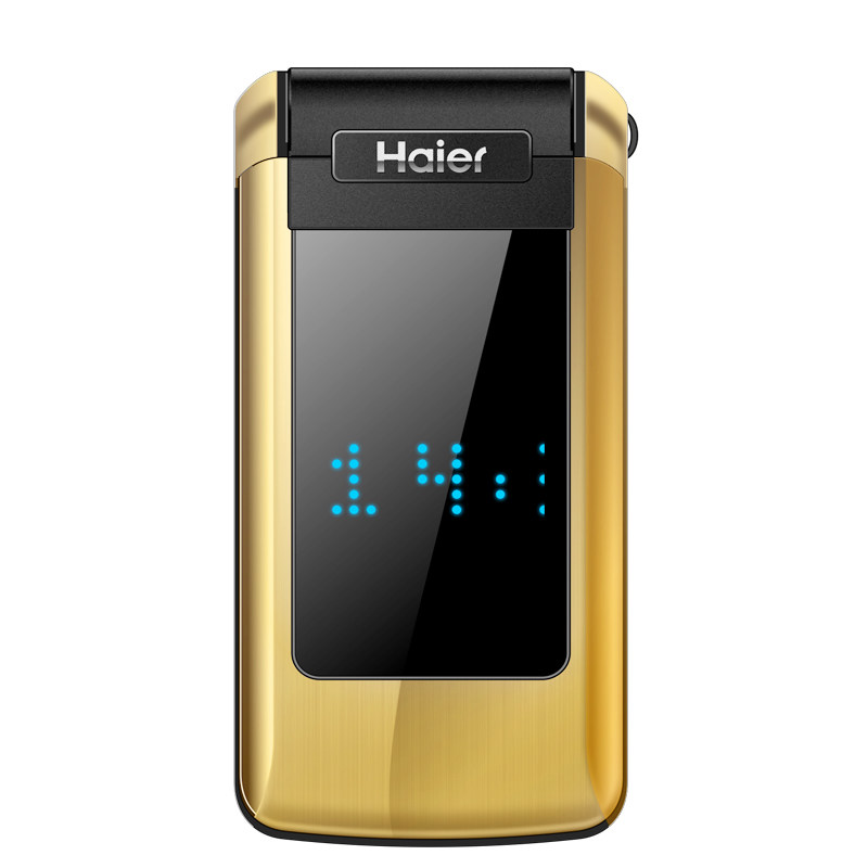 Haier/海尔 M352L翻盖手机老人男女款移动联通中老年机大声大字体折扣优惠信息