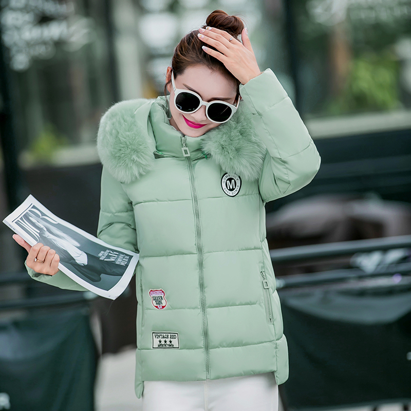 2016新款冬装韩版大毛领羽绒棉服女短款修身大码加厚女装棉衣外套折扣优惠信息