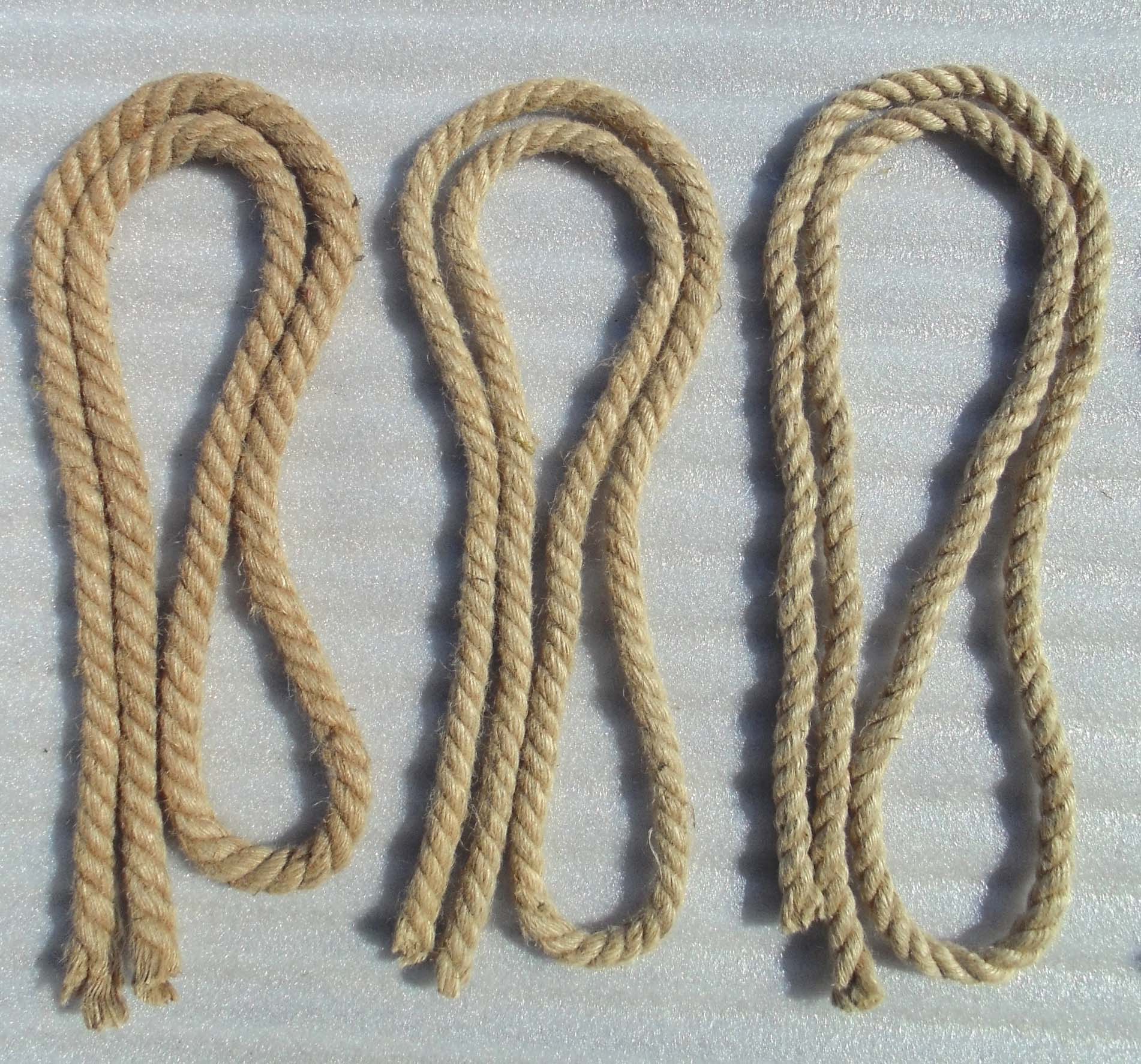 优质黄麻绳复古装饰粗细麻绳吊牌照片麻绳包装捆绑扎绳子