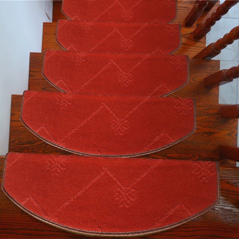 家用实木楼梯踏步垫免胶自吸防滑地毯定做转角地垫可水洗脚垫包邮折扣优惠信息