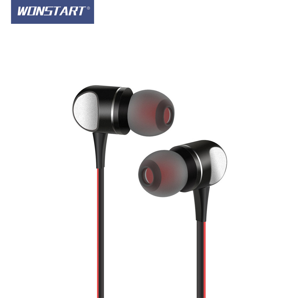WONSTART沃时达IE01耳机入耳式通用重低音运动耳机带麦线控耳塞