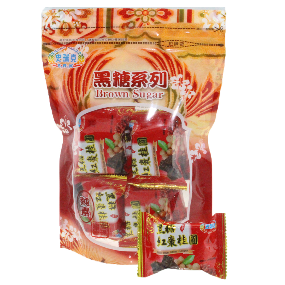 台湾进口 史瑞克 黑糖桂圆红枣茶 枸杞茶 黑糖块 养生茶 包邮