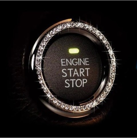 宝马X1专用宝马X5x6X3一键启动按钮圈装饰贴BMW7系改装车装饰开关折扣优惠信息