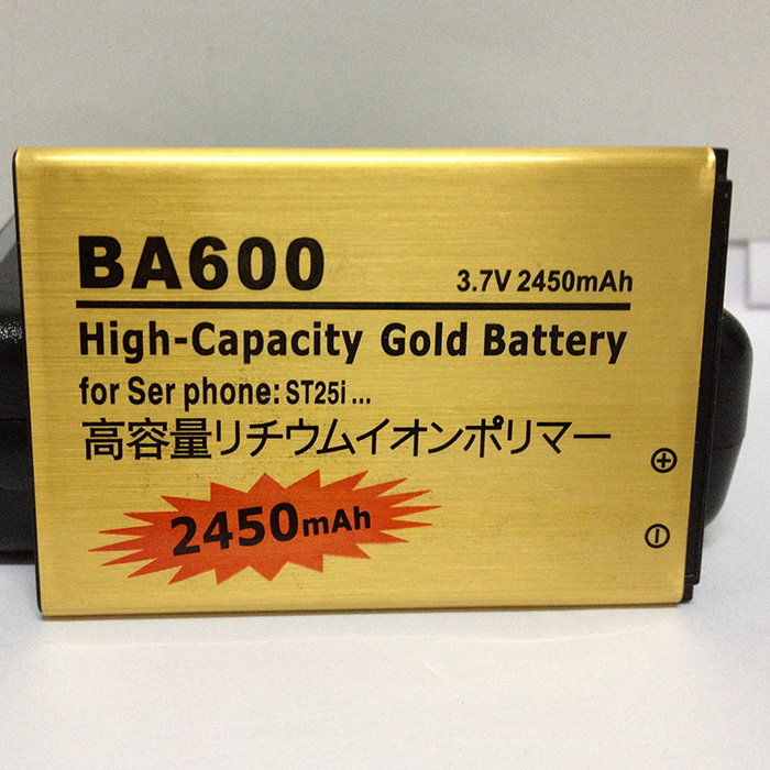 金装 EP500索尼手机电池 高容量 st18i st15i ba600ba700商务电池