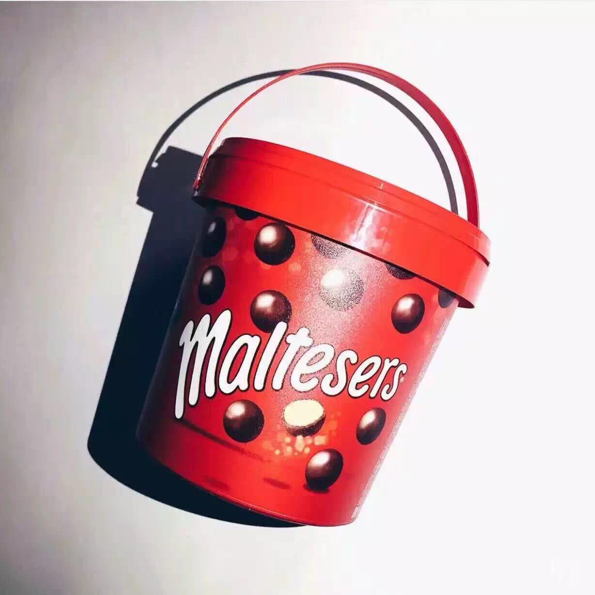 澳洲 Maltesers/麦提莎麦丽素巧克力 桶装520g 家庭分享装