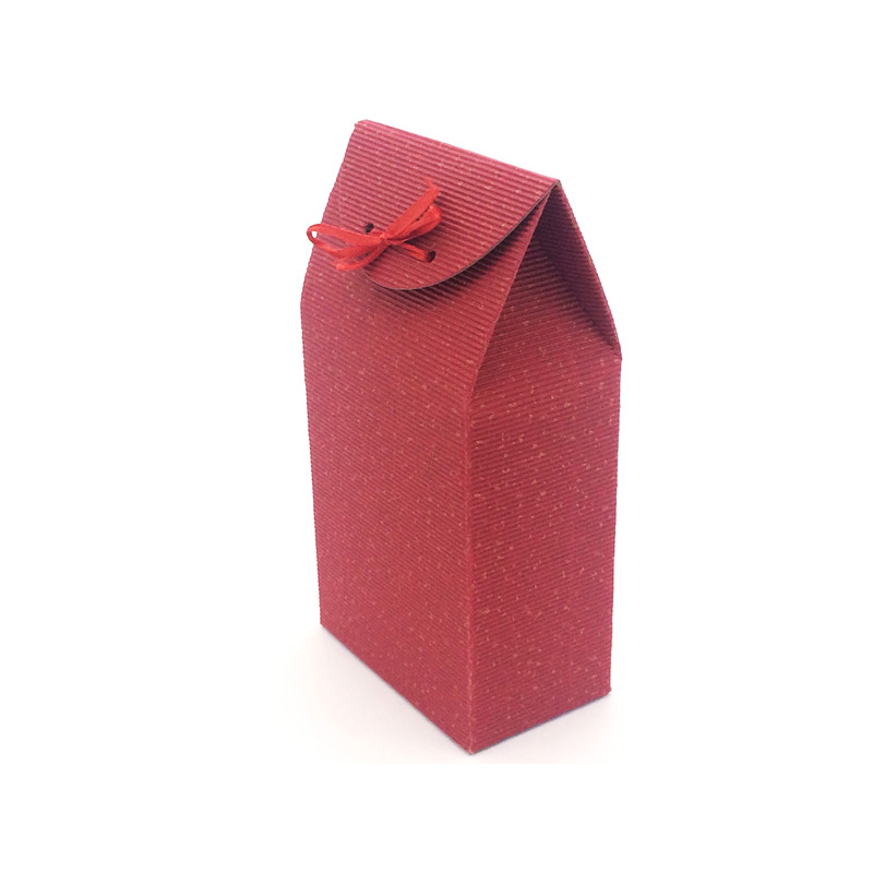 简约红色洒金瓦楞纸茶叶包装盒通用茶包装批发简易包装盒茶叶礼盒折扣优惠信息