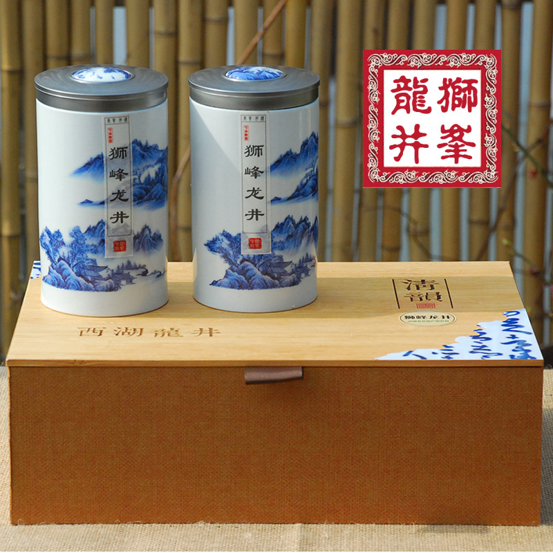 2016新茶 高档 狮峰龙井 200g 礼盒装 明前特级AAA西湖龙井折扣优惠信息
