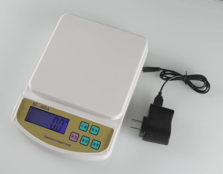 充电精准厨房秤电子称5kg家用食物烘培10公斤克秤0.1g天平台称重